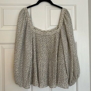 Zara Polka Dot Blouse